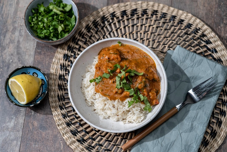 Sütőtökös csirkecurry