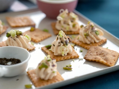 Tormakrémes-lazacos kréker