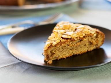 Fahéjas-mandulás olívaolaj-torta