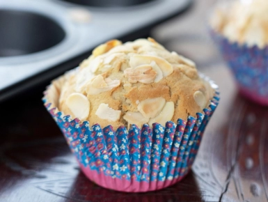 Kávés-mandulás muffin